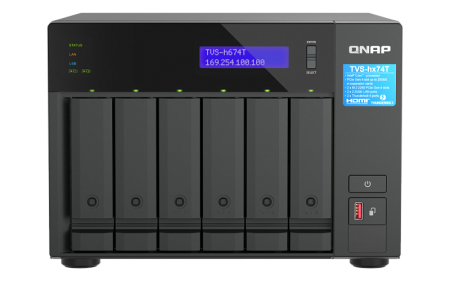 Сетевой RAID-накопитель TVS-672XT
